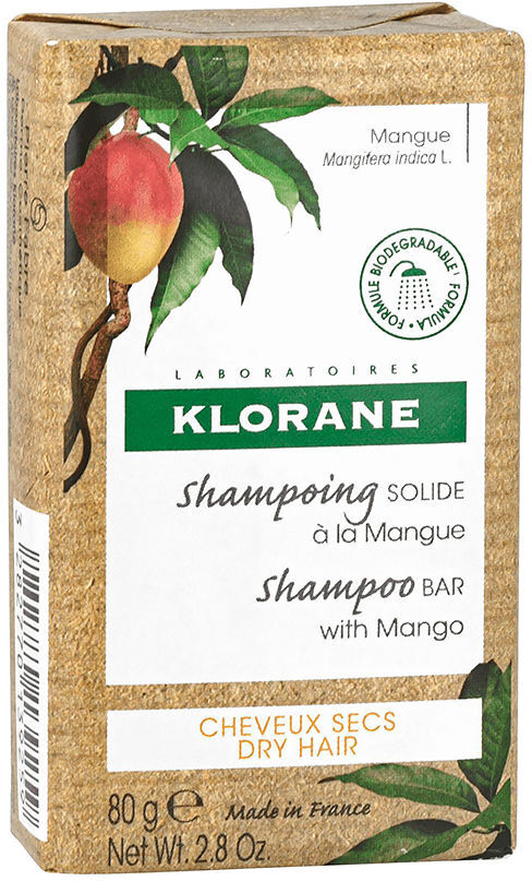 Klorane Al Mango  Shampoing solide 80 gr