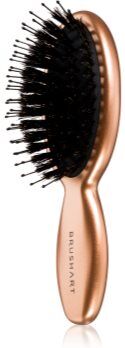 BrushArt Hair Boar bristle paddle hairbrush escova de cabelo com cerdas de javali Travel 1 un.. Hair Boar bristle paddle hairbrush