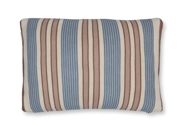 Pip Studio Bonsoir Combistripe kussen Blauw 40 x 60 cm