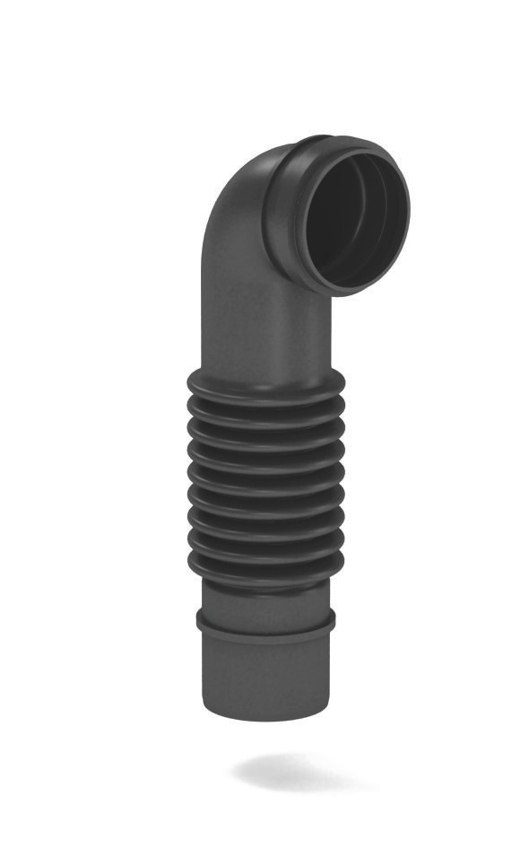 MEPA VariVIT PP-wandtoilet met flexibele bocht DN90/90