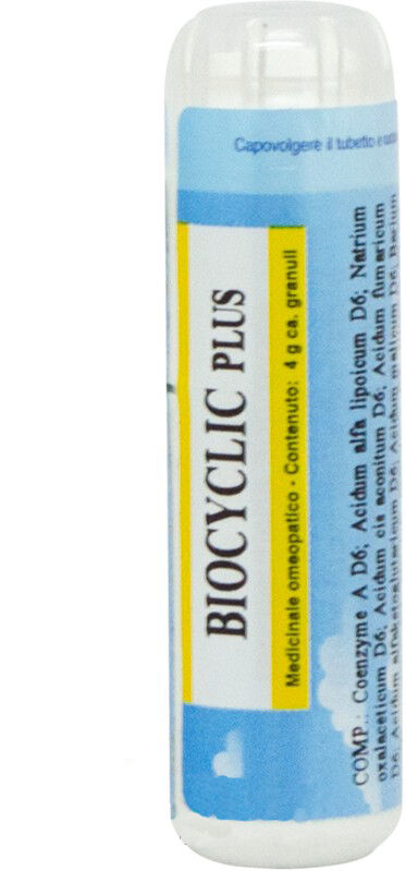 GUNA SpA Biocyclic Plus Granuli Tubo 4g - Medicinale Omeopatico Senza Glutine in Granuli