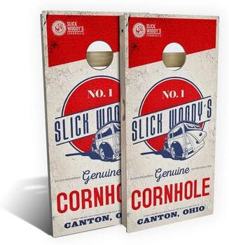 Skip's Garage Genuine Outdoor Cornhole Board Set
