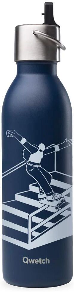 Qwetch  - Active Sport 600 ml FFRS Skate Street Blue - Gourde