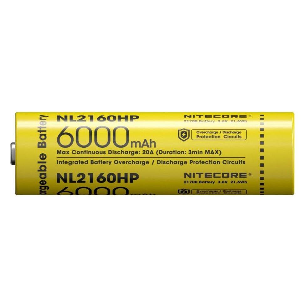 Nitecore NL2160HP (1 Stk., 21700, 6000 mAh) (NITNL2160HP)