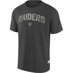 Fanatics Las Vegas Raiders T-Shirt Herren | Gr. M | grau - grau