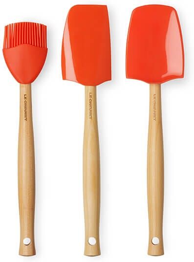 Le Creuset Volcanic 3-Piece Spatula Set