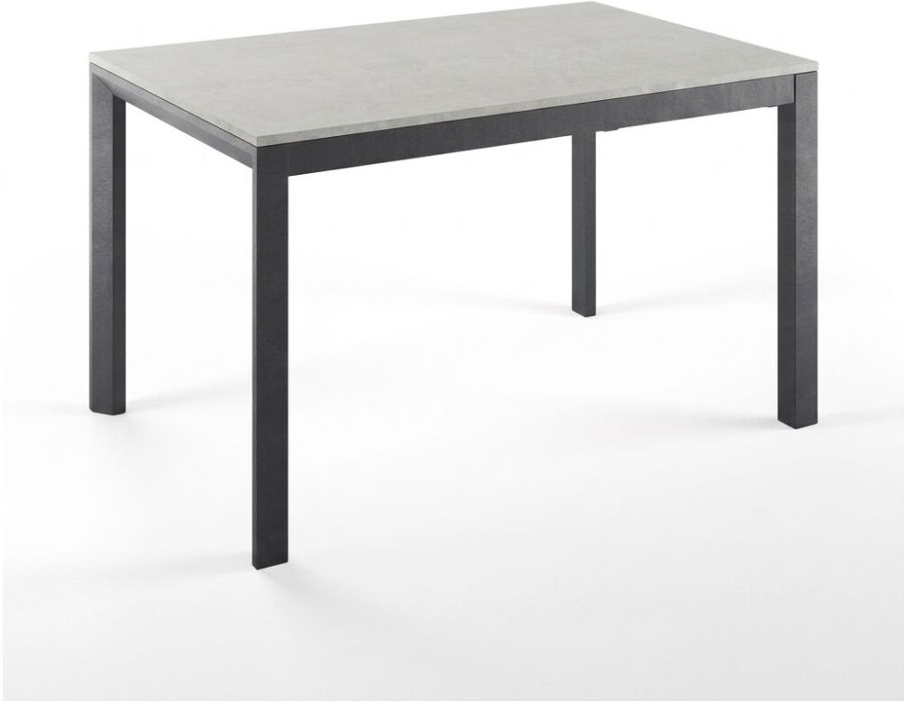 Tavolo Linea 88 52SON130 0PM9M8M8 SOL Stucco piombo e Stucco bianco