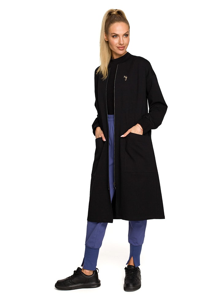 made of emotion Sweatjacke in Schwarz - S