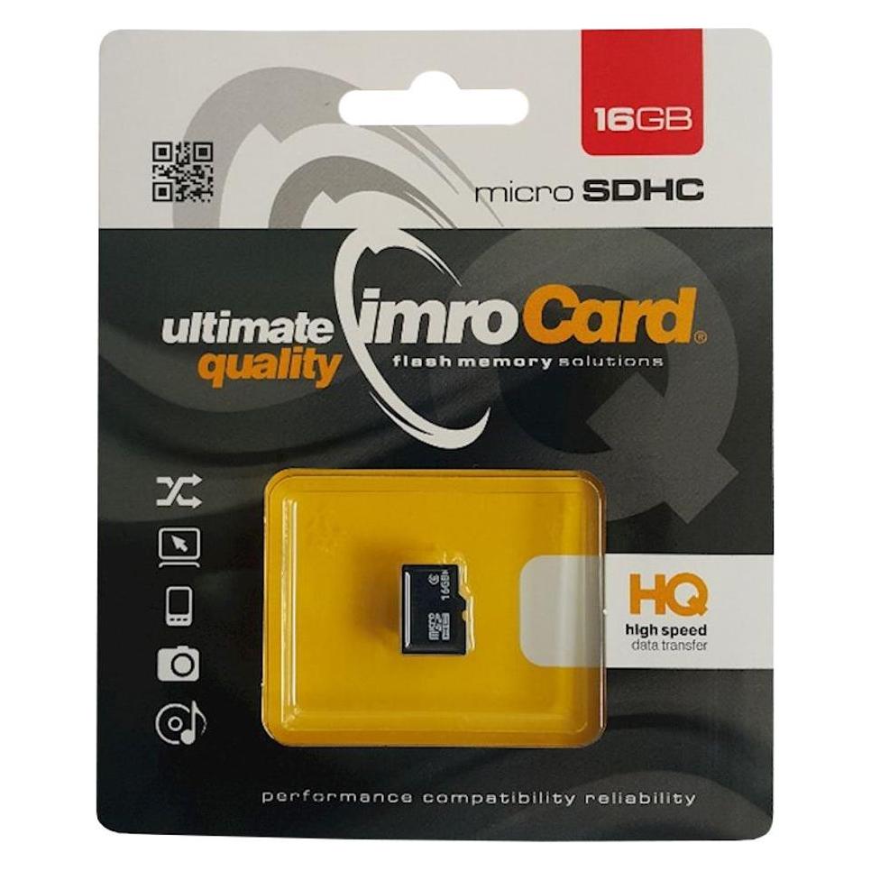 IMRO 4/16GB Speicherkarte MicroSDHC Klasse 4 (16 GB, microSDHC) (4/16GB)