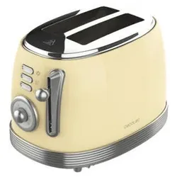 Cecotec Vertikale Toaster Toast&Taste 800 Vintage Light Yellow