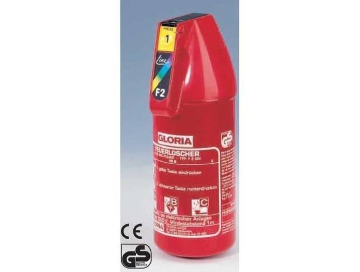 GLORIA P2GM 14730000 PULVERFEUERLÖSCHER 2KG BRANDKLASSE: A B C 1ST.