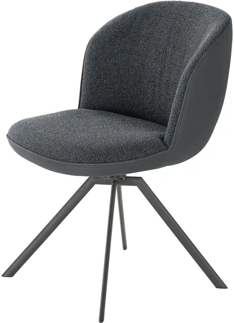 SCHÖNER WOHNEN Kollektion Esszimmerstuhl  Bowl ¦ grau ¦ Maße (cm): B: 56 H: 85