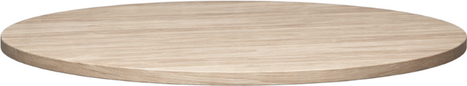 B2B Partner Tischplatte, Kreis 1000 mm, Eiche natur