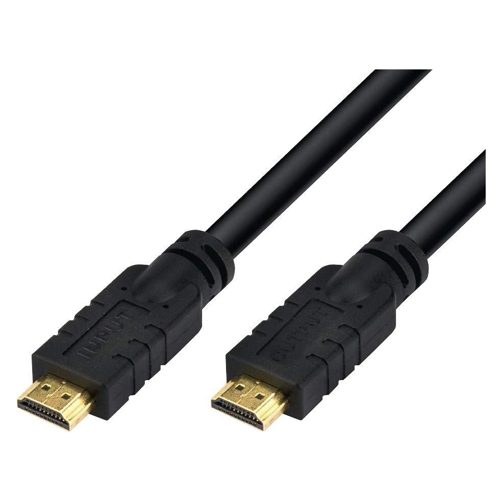PremiumCord HDMI - HDMI Kabel 15m schwarz (kphdm2r15) (15 m) (kphdm2r15)