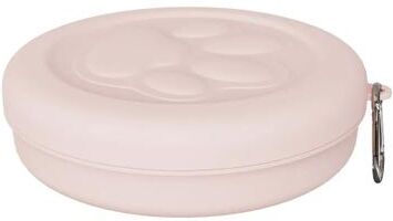 Useful Little Things Portable Travel Pet Food And Water Bowl white 4.3 In X 1.6 In