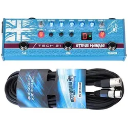 tech21 SH-1 Steve Harris Bass Sansamp mit XLR-Kabel (Bass), Instrumentenverstärker