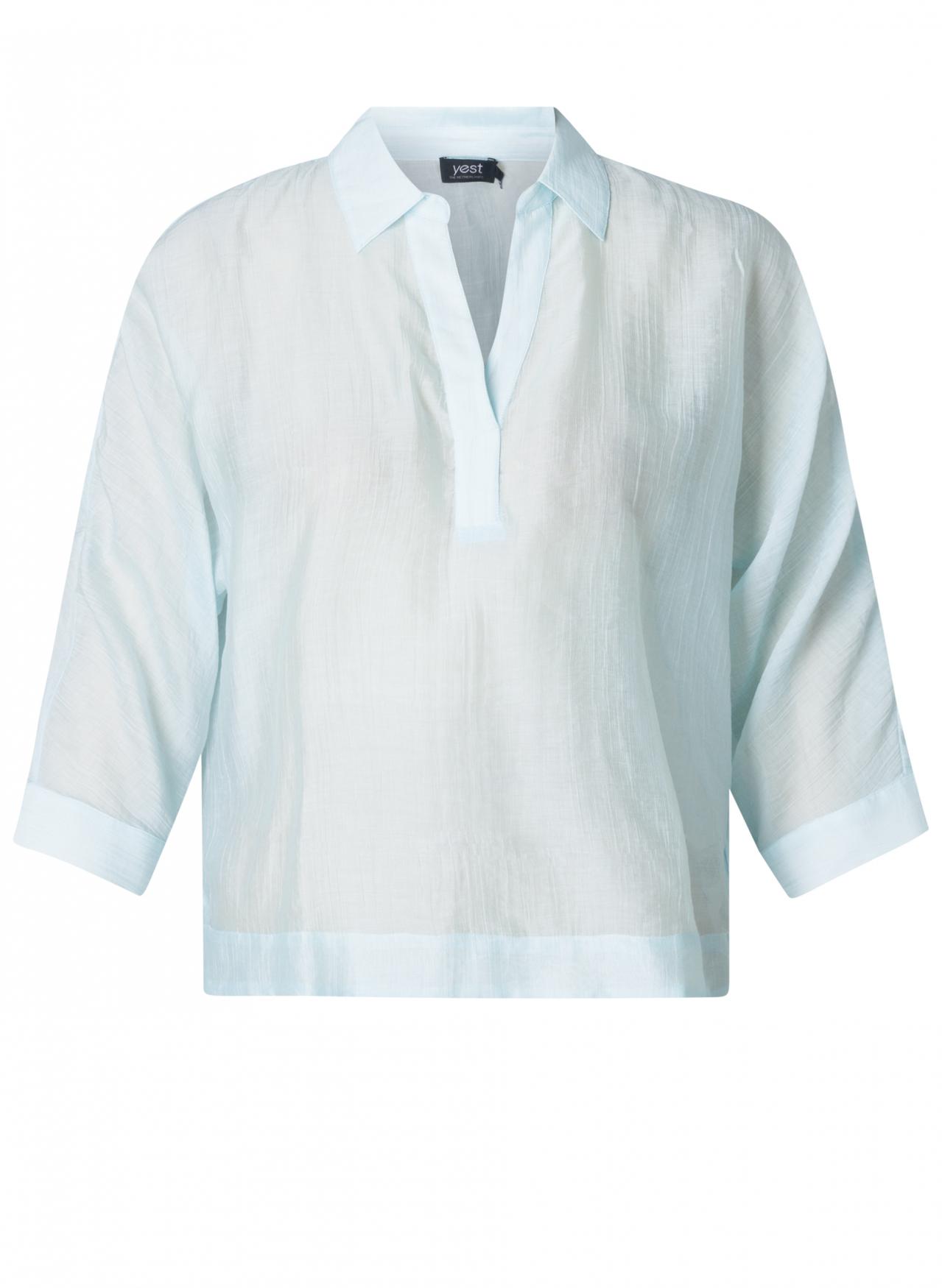 YEST CURVE Hawa Essential Tops - Pastel Blue