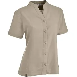 MAUL Damen Bluse Langensee - 1/2 Bluse in Leine, Größe 38 in Grau Grau