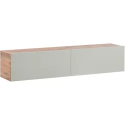 WANDMONTIERTER-TV-SCHRANK Grün/Braun Gladstone