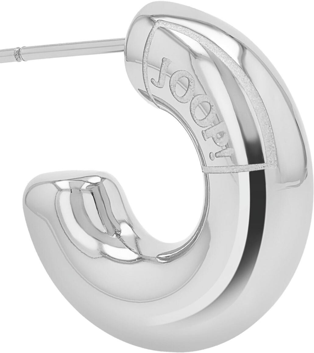 Joop! Paar Creolen JOOP, silber (edelstahlfarben), Ohrringe, Damen, Edelstahl, Paar Creolen
