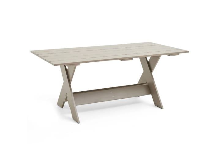 HAY Crate Dining Table Tisch 180x89,5 cm Kiefernholz lackiert London fog