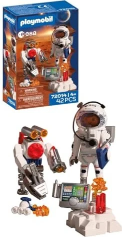 Playmobil 72014 Esa: Astronaut mit Roboter