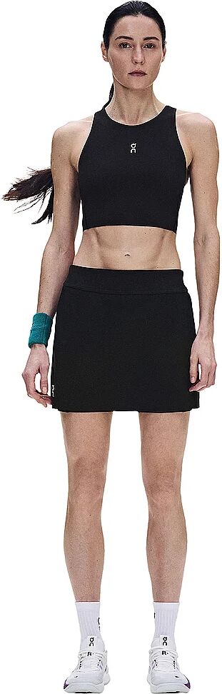 ON Damen Tennisskirt Court Split schwarz   S W