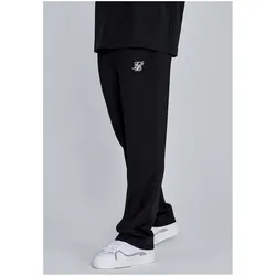 Siksilk, Herren, Sporthose, Jogginghose Essentials Poly (M), Schwarz