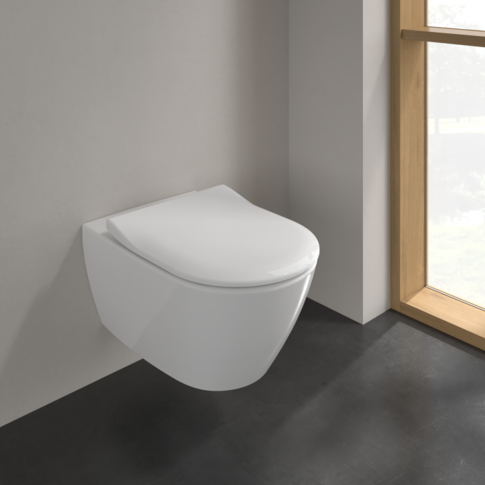 Villeroy und Boch Villeroy & Boch Subway 2.0 Combi Pack 5614R201 Subway 2.0 WC spülrandlos weiß und WC Sitz