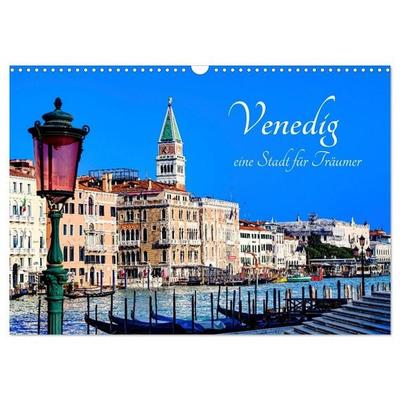 Venedig - eine Stadt für Träumer (Wandkalender 2027 DIN A3 quer), CALVENDO Monatskalender