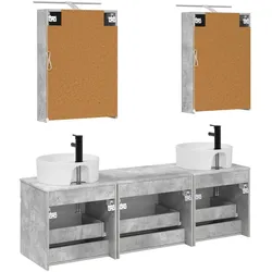 vidaXL, Badmöbelset, Badezimmer Suite