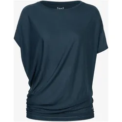 Super Natural, Damen, Sportshirt, W Yoga Loose Tee (S), Blau, S