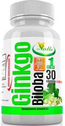 El Valle ginkgo Biloba 30 caps