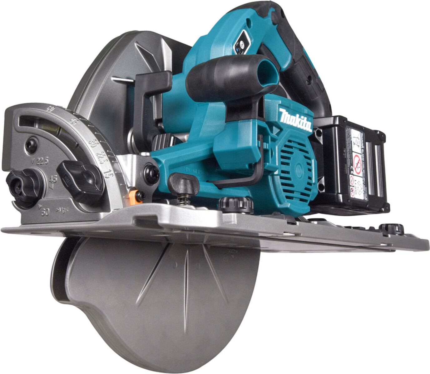 Makita Akku-Handkreissäge 101mm 40V max. / 5,0 Ah, 2 Akkus + Ladegerät (HS011GT201)