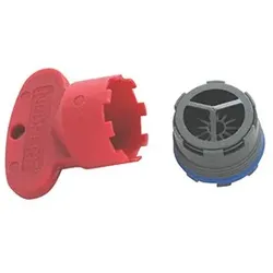 Kludi Cache-Strahlregler M 21 x 1 Niederdruck Erchrom 7448600-00