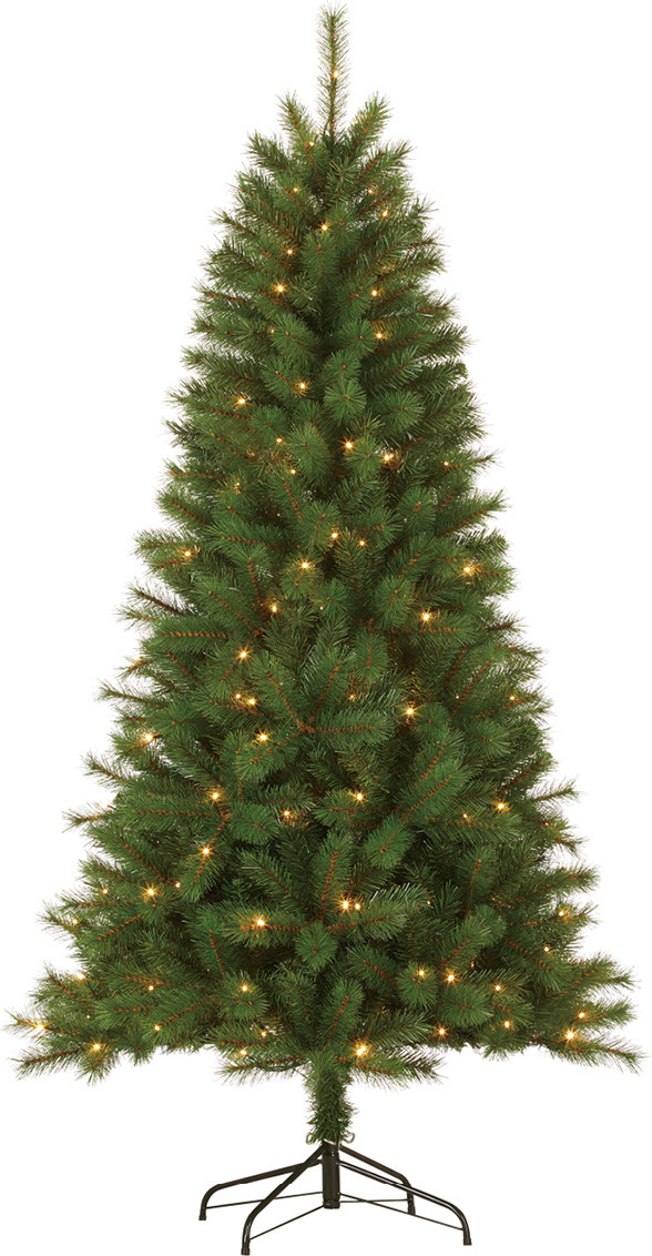 Giftsome Kunstkerstboom met LED-verlichting, 215 cm