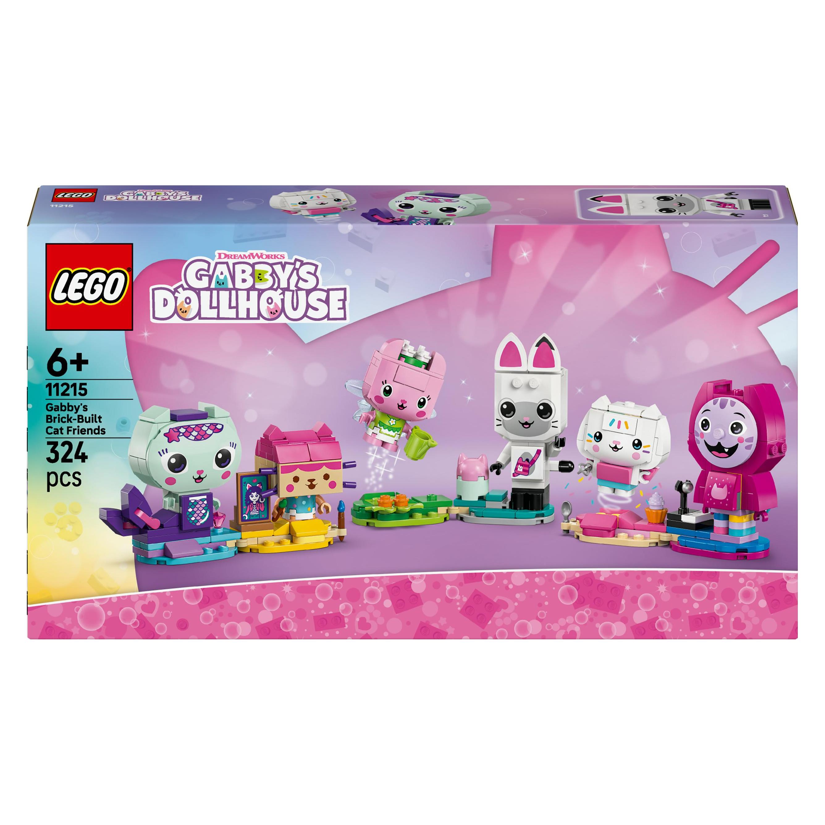 LEGO Gabbys Katzenfreunde aus Steinen (LEGO Gabbys Dollhouse) (11215)