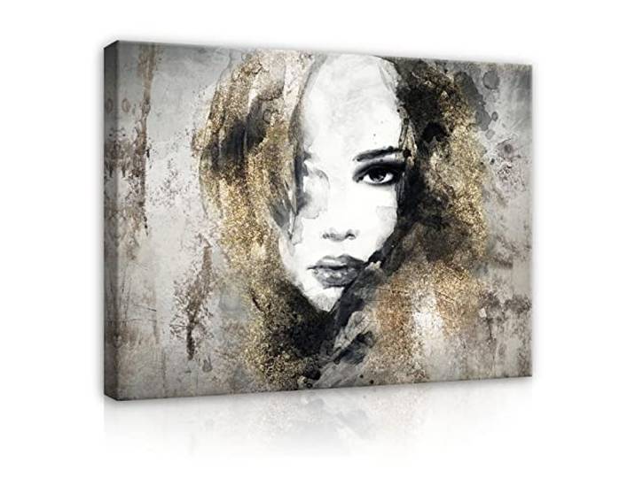 WallArena Leinwand Bilder 120x80 cm Porträt, Leinwandbilder, Bild auf leinwand, Format: 120x80 cm (BxH) - einteilig auf Canvas Leinwand. Das Leinwand