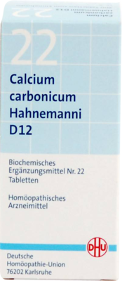 DHU-Arzneimittel GmbH & Co. KG BIOCHEMIE DHU 22 Calcium carbonicum D 12 Tabletten 200 St 02581722