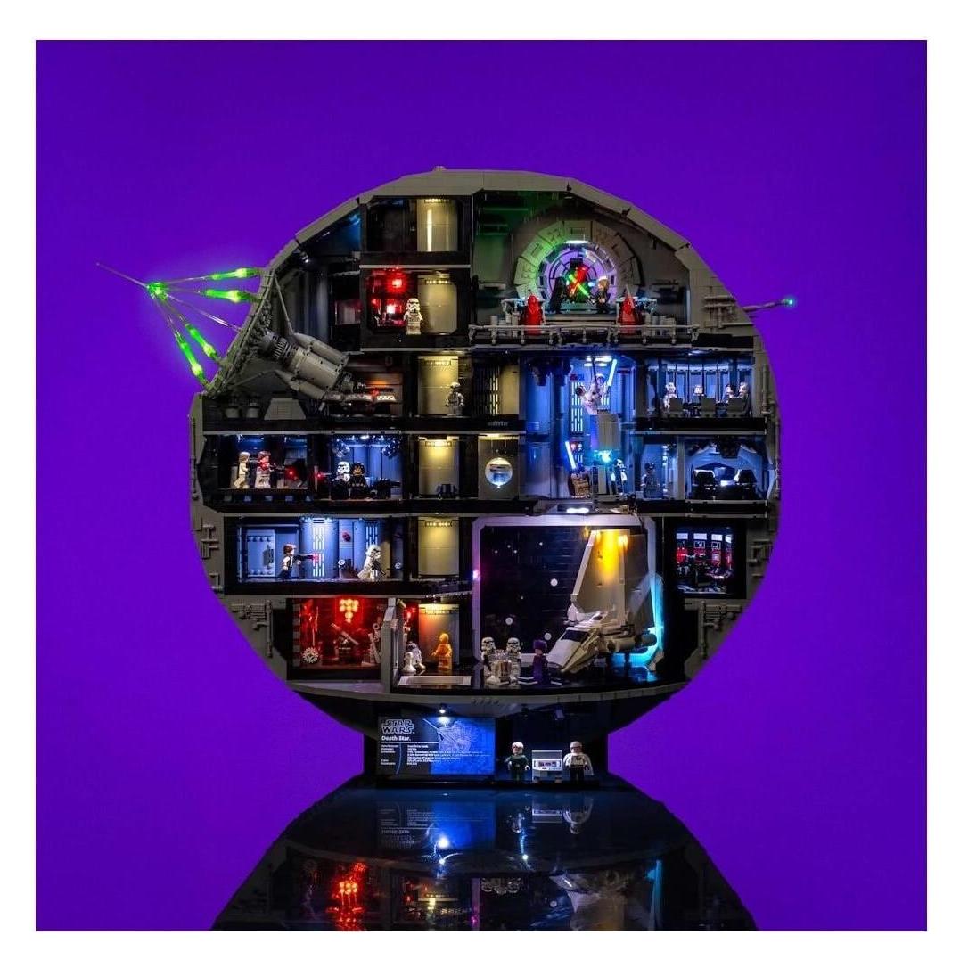 Light my bricks LMB 2.0 LED Licht Set für LEGO 75419 Star Wars UCS Todesstern (75419)