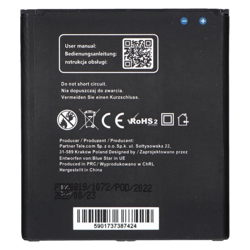 Blue Star Premier Akku Blue Star BLUE STAR PREMIUM Akku für SAMSUNG S4 I9500 2700 mAh (41908584)