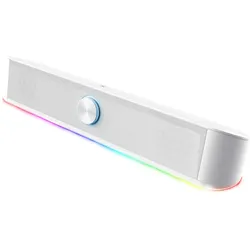 Trust GXT 619W Thorne RGB, PC Lautsprecher, Weiss