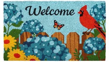 Evergreen "30 in. x 18 in. Always Loved Never Forgotten Coir Door Mat - 30"" x 18"""