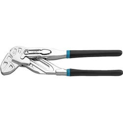 Hazet, Zange, Zangenschlüssel 762-18 (schwarz/blau, 180mm, Schnellverstellung Tipp-/Step) (180 mm)