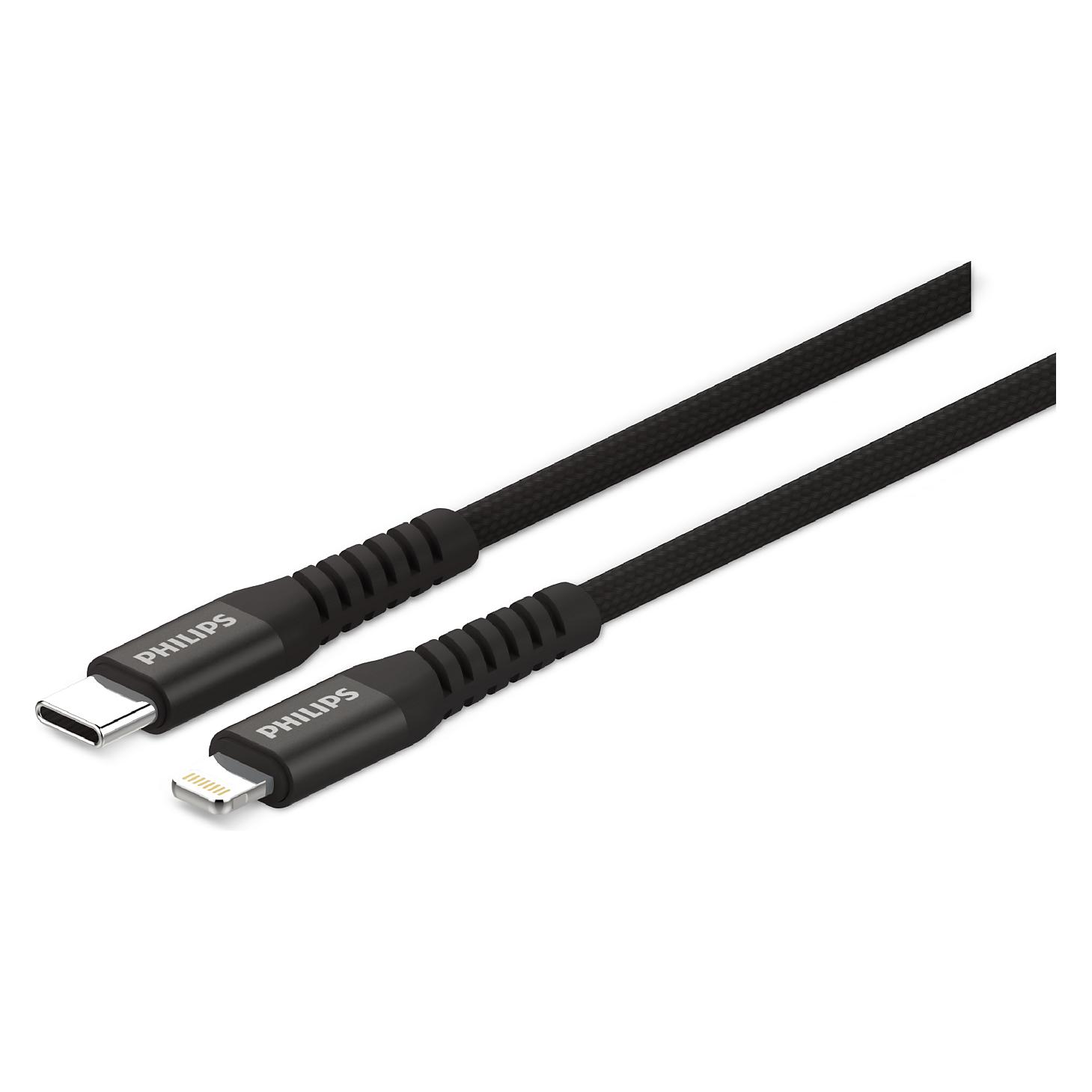 Philips Cable USB Lightn. DLC5206L/04 (1.80 m, USB 3.2 Gen 2, 18 W) (489522911983)
