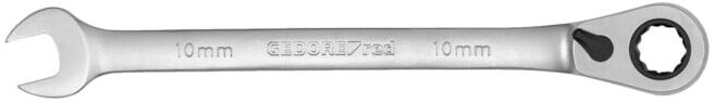 Gedore Clé mixte à cliquet SW 10 mm L 161 mm ; Gedore Red (3301004)