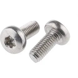 RS PRO, Schrauben, Linsenkopf Innensechsrund Schrauben, Edelstahl A2, M1.6 x 8mm