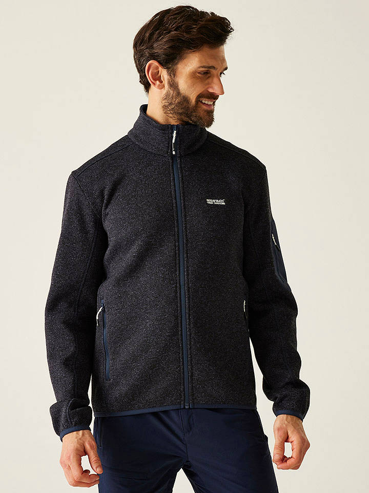 Regatta Fleecejacke "Newhill" in Dunkelblau - XL