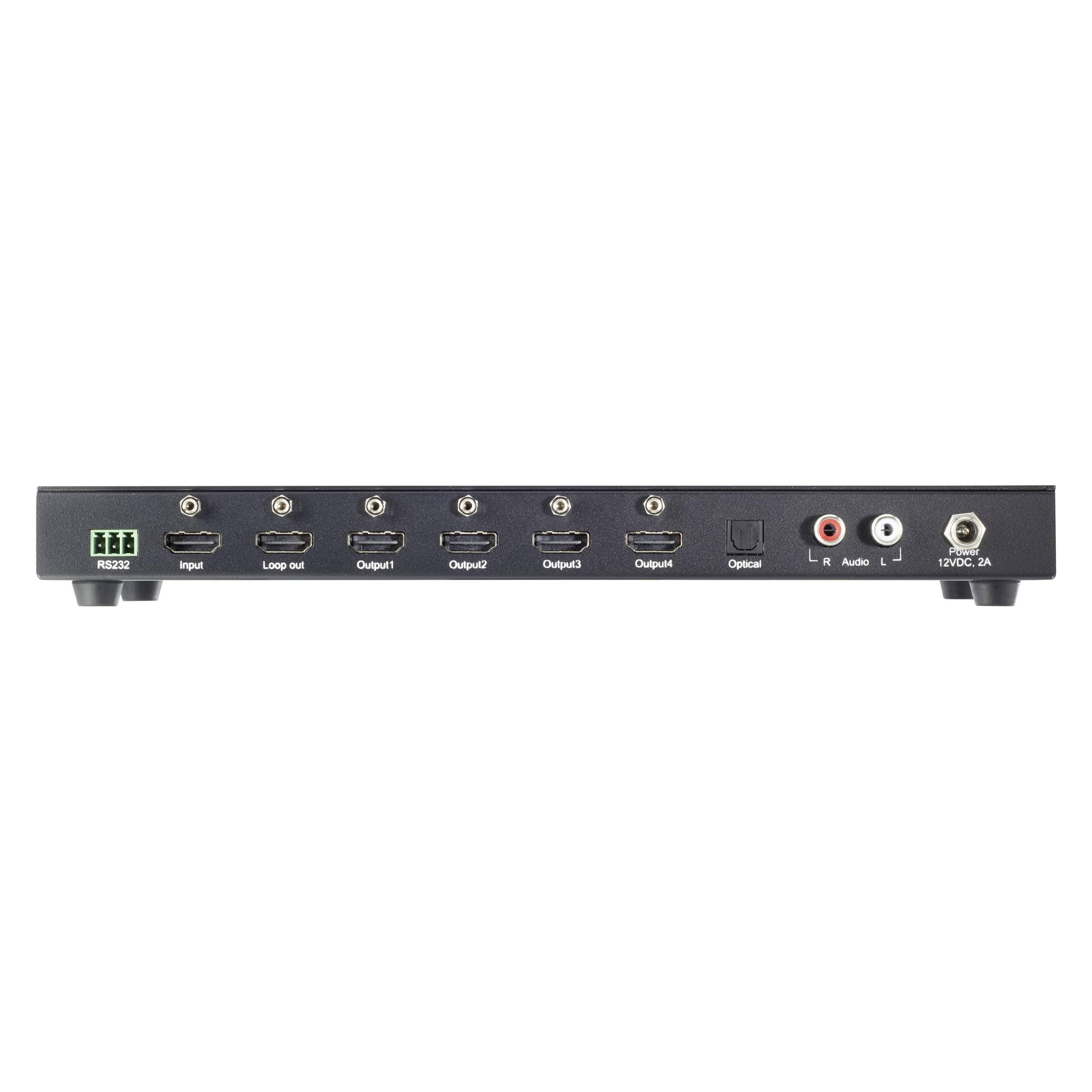 SpeaKa Professional 4K Videowand-Controller mit Durchschleifausgang (SP-9024712)