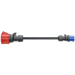 go-e Adapter Gemini flex 22kW auf 16A CEE blau